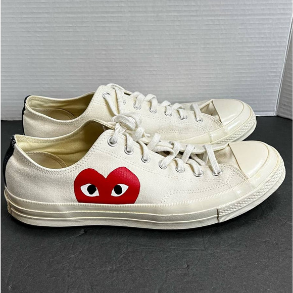 Converse Other - Converse Chuck Taylor All-Star Comme des Garcons PLAY Men Size 12 Women Size 14